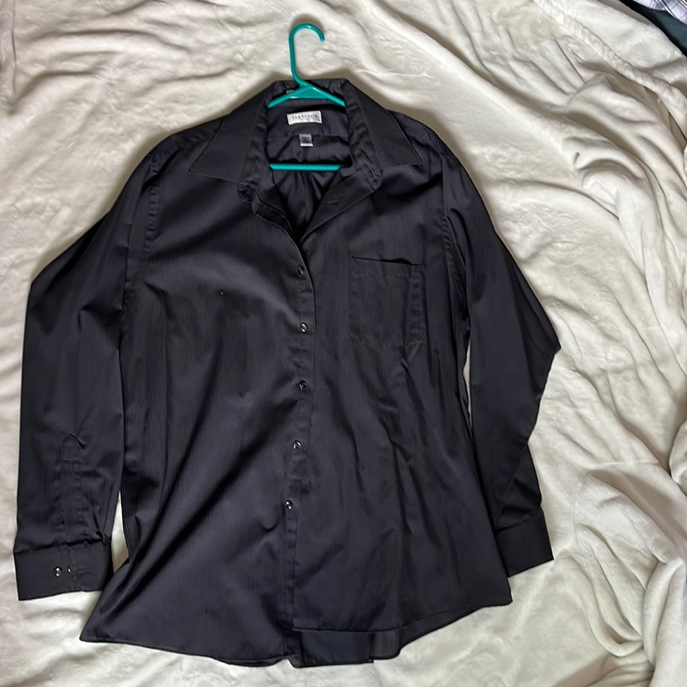 Mens Grey Dress Shirt